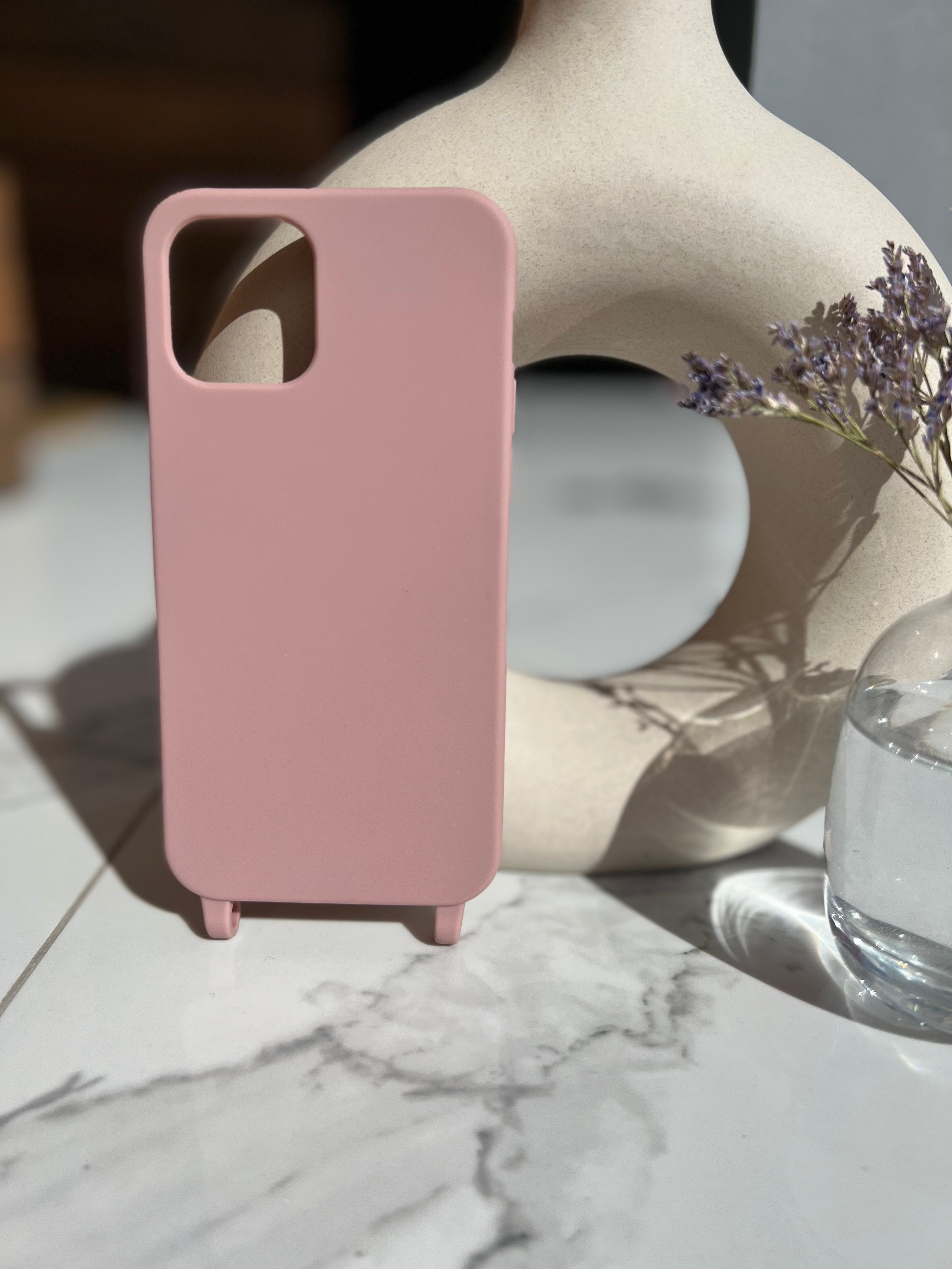 Phone Case with Eyelets Rosa 1. Version